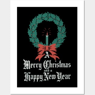 merry christmas Posters and Art